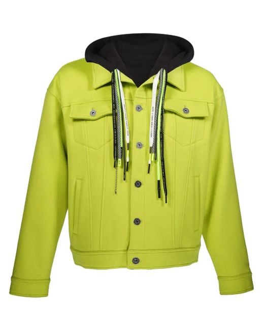 Mostly Heard Rarely Seen Green Multi-Cord Jacket for men