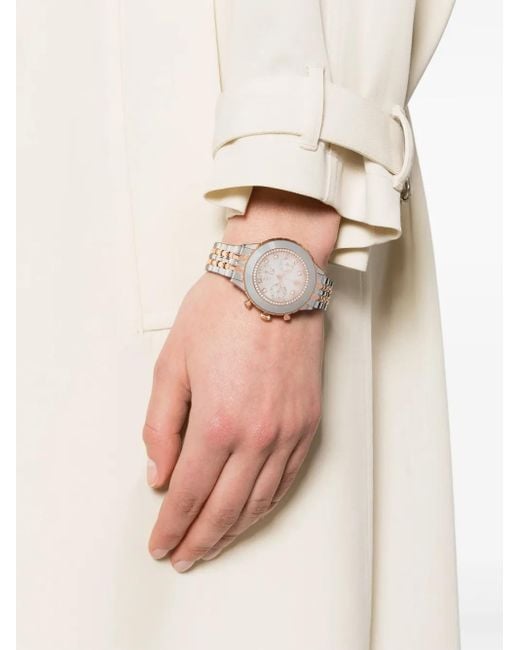 Swarovski White Octea Chrono 37Mm