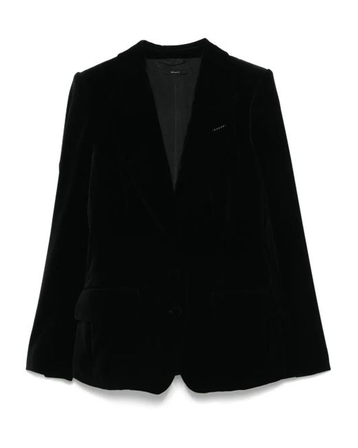 Tom Ford Black Single-Breasted Blazer