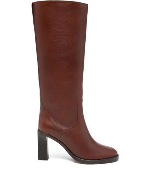 Bottines Celoria 90 Mm À Talon Épais Ba&sh en coloris Brown