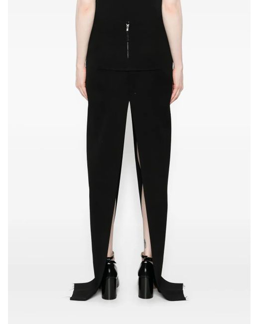 Rick Owens サイドスリット マキシスカート Black