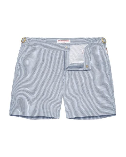 Orlebar Brown Blue Bulldog Swim Shorts for men