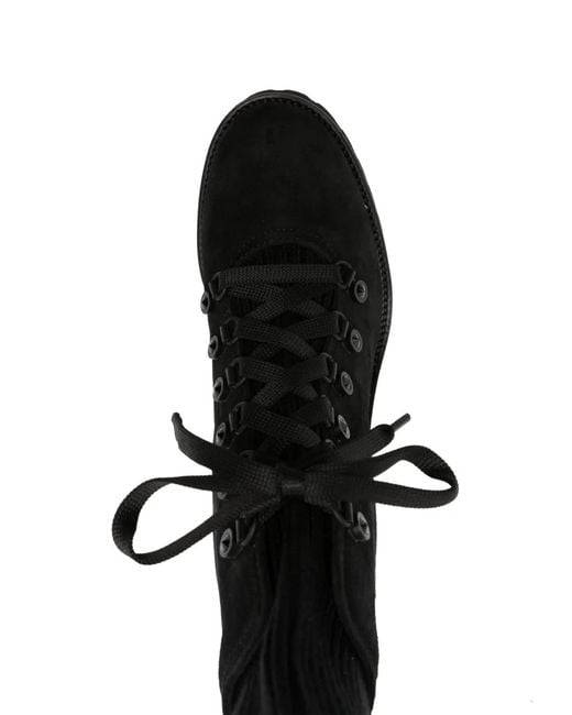 Le Silla Black St. Moritz 90Mm Suede Boots