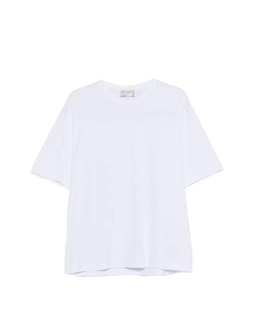 Pence White T-Shirt Lucio À Encolure Ronde for men