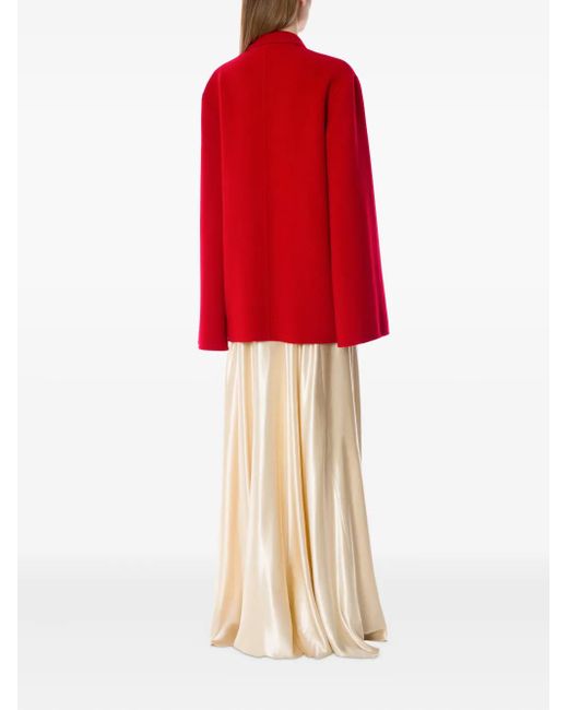 Alberta Ferretti Red Jacket