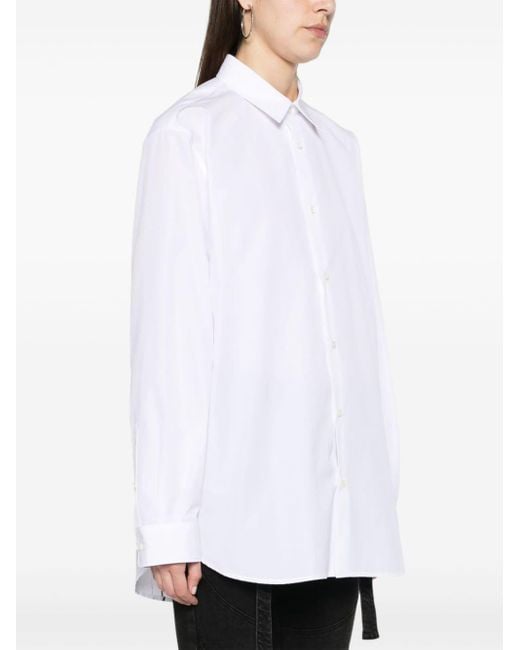 Jean Paul Gaultier Katoenen Shirt in het White