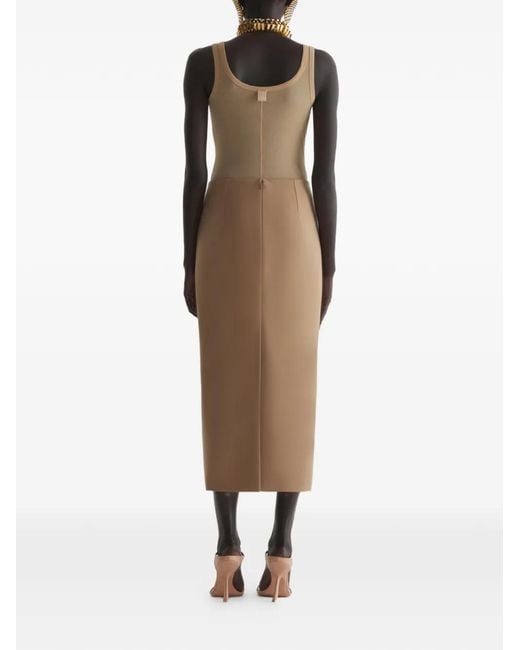 Mugler Natural Pencil Skirt