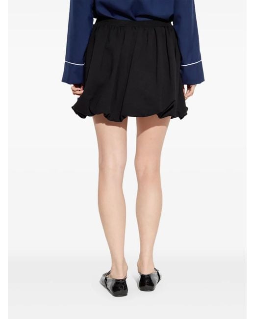 Marni Black Cotton Skirt