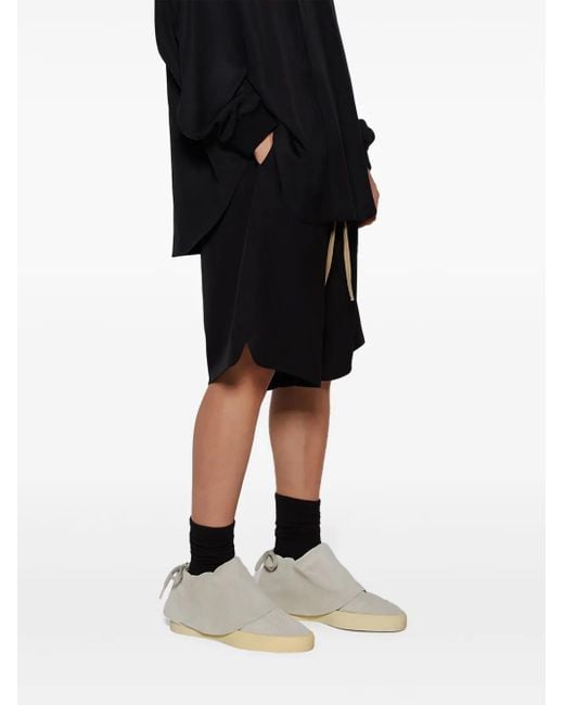 Fear Of God White Moc Layered Suede Loafers for men