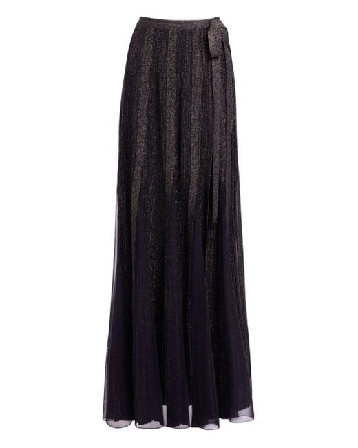Jupe En Tulle À Coupe Évasée Elie Saab en coloris Black
