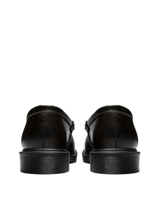 Dr. Martens Black Penton Two-Tone Loafers for men