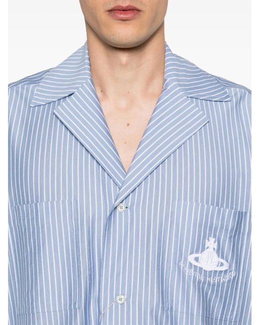メンズ Vivienne Westwood Camp シャツ Blue
