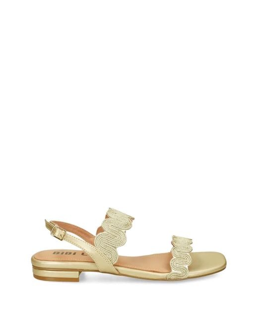 Bibi Lou Metallic Solen Sandals