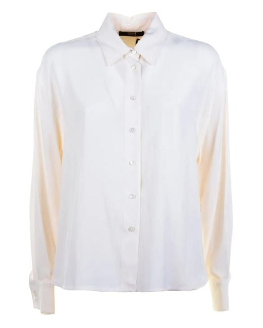 Seventy White Button-Down Shirt