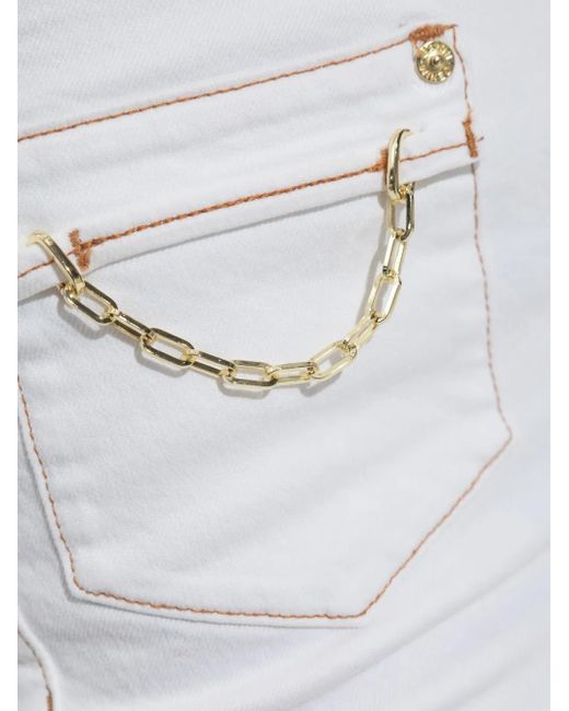 Ganni White Flared Jeans