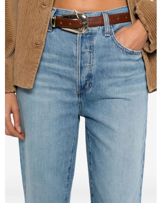FAVORITE DAUGHTER Blue Otto Frayed Jeans