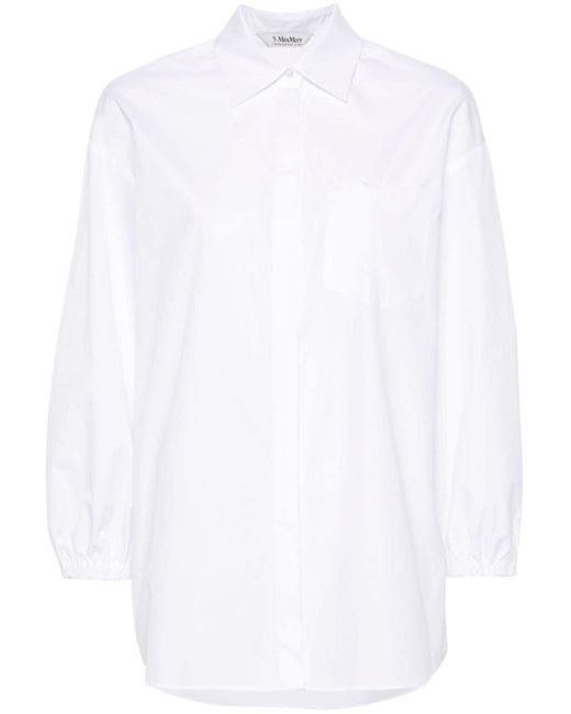 Camisa de manga larga Max Mara de color White
