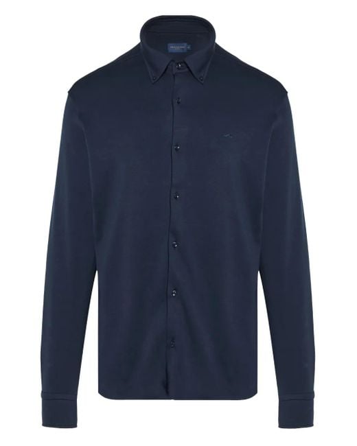 Paul & Shark Blue Buttoned Shirt for men