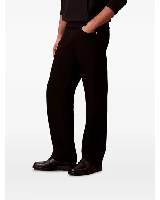 Calvin Klein Black Wide-Leg Jeans for men