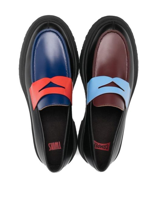 Camper Walden Twins Loafers in Red for Men Lyst UK