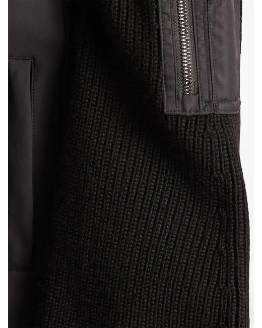 Fusalp Black Solveig Bomber Jacket