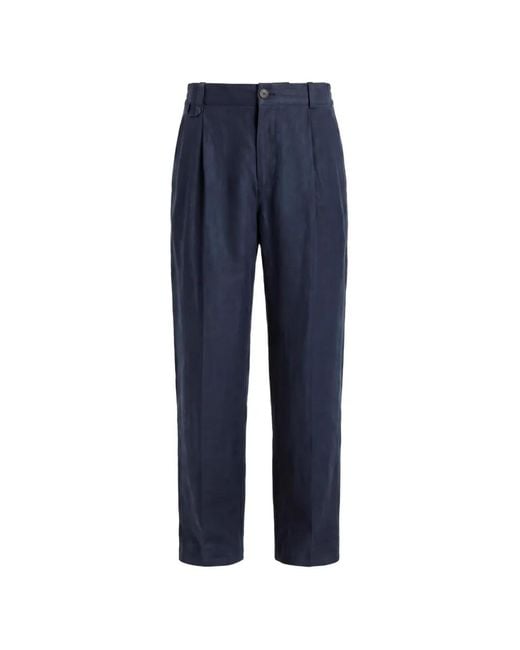 Jacquemus Blue Croisière Trailored Trousers for men