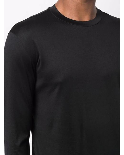Emporio Armani Black Logo T-Shirt for men