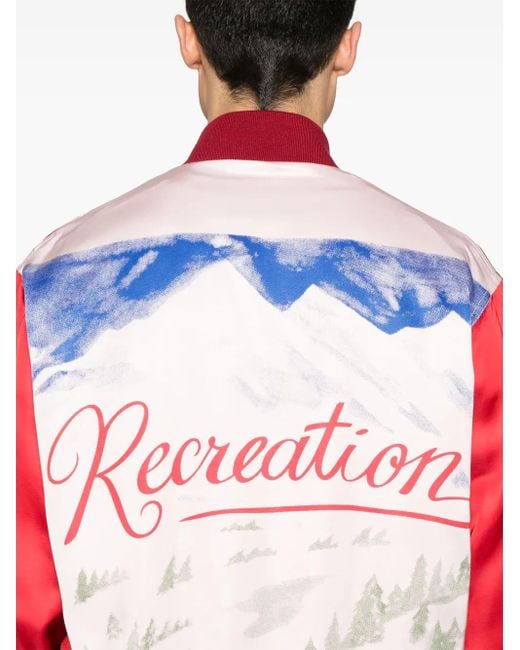 Chaqueta Postcard Rally Bode de hombre de color Red