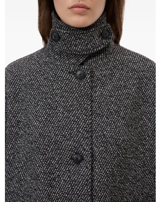 Closed Gray Wool Short Coat