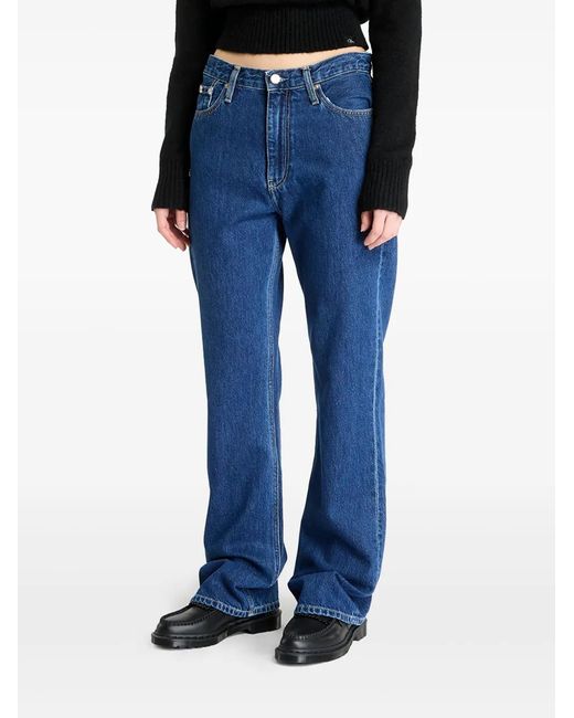 Jean Authentic Calvin Klein en coloris Blue