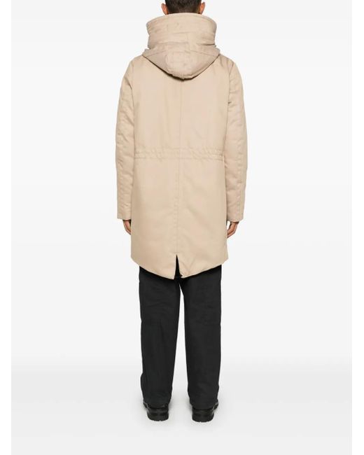 Parka À Patch Logo Peuterey pour homme en coloris Natural