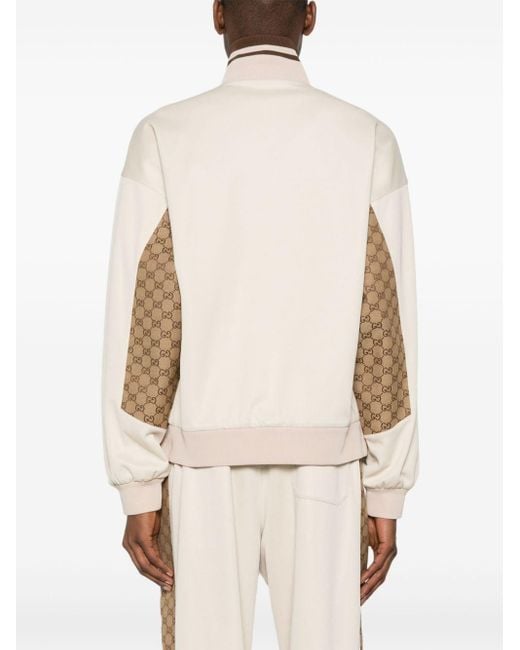 Gucci Natural Interlocking G High-neck Sweatshirt for men