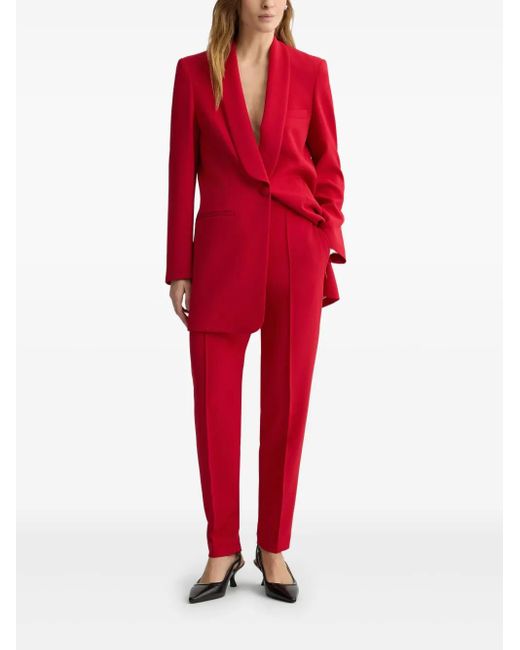 Liu Jo Red Cigarette Trousers