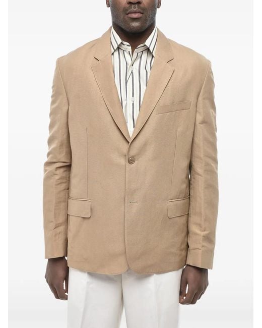 Givenchy Natural Notch-Lapel Blazer for men