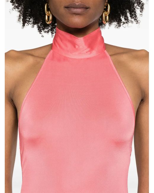 The New Arrivals Ilkyaz Ozel Women's Pink Leia Maxi Dress The New Arrivals Ilkyaz Ozel Women's Pink Leia Maxi Dress