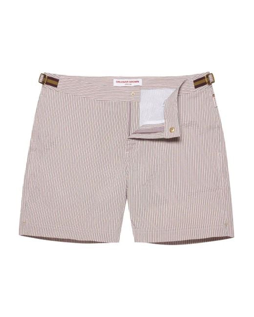 Orlebar Brown Blue Bulldog Swim Shorts for men
