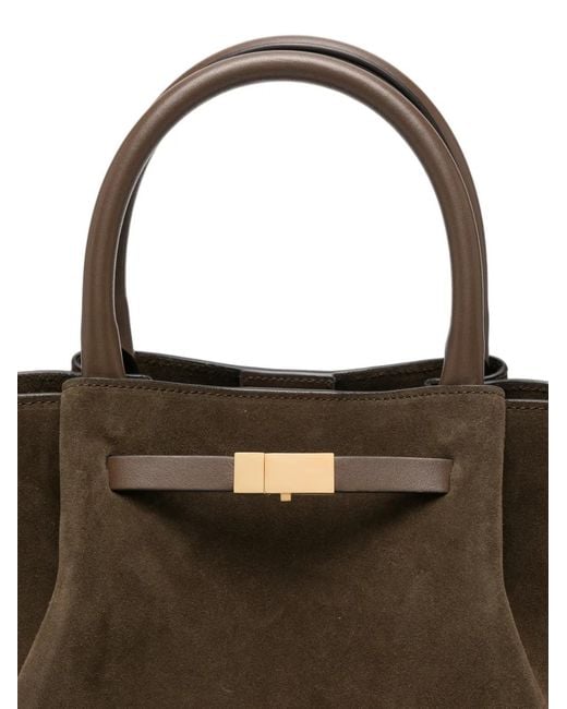 DeMellier London Natural Medium New York Suede Tote Bag