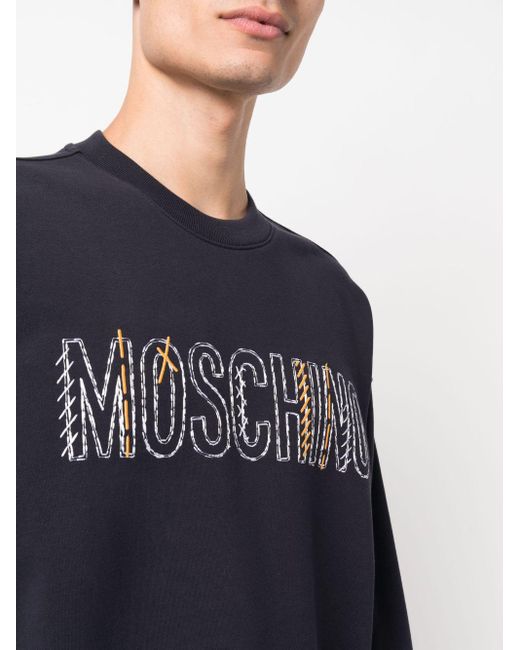 Printed cotton sweatshirt - Moschino - Boys