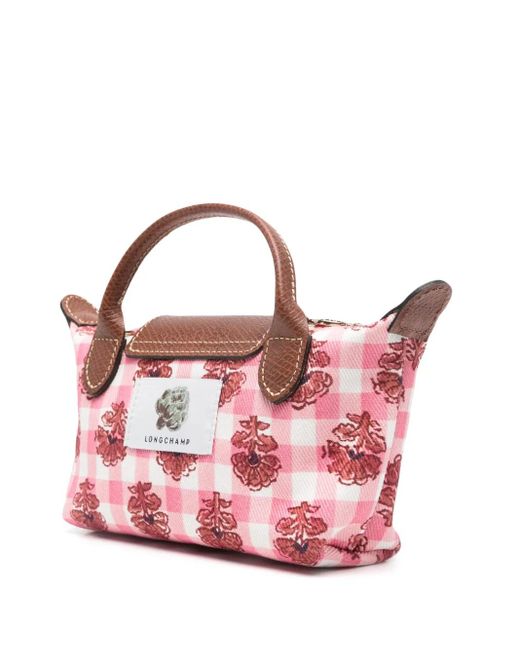 Mini Longchamp Collection Longchamp Mini Le Pliage Collection Tote Bag in Pink | Lyst