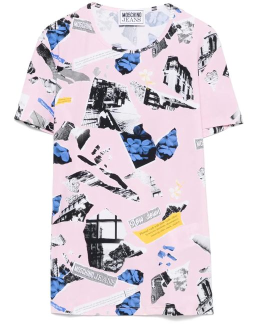 Moschino White Polyamide T Shirt