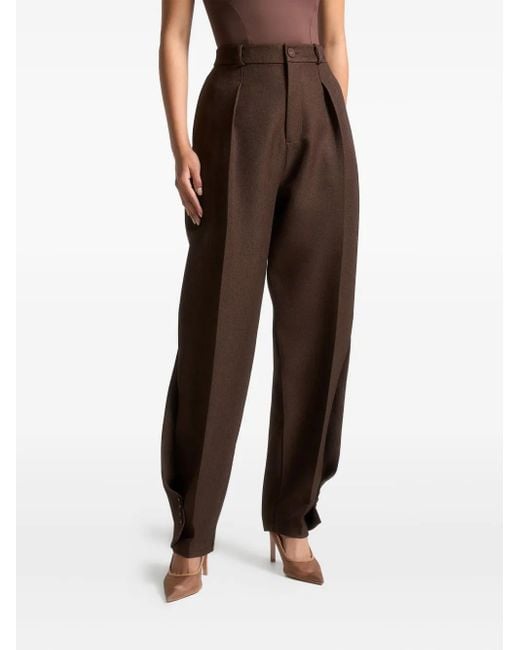 Manière De Voir Brown Sophie Hose mit Twist-Detail