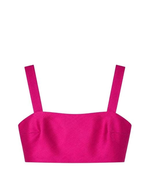 Martinmartin Pink Billie Cropped Top