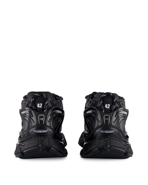 Balenciaga Black X Under Armour Runner Chunky-sole Sneakers for men