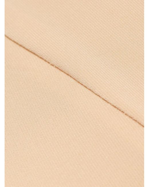 Pantalon À Taille Élastiquée Norma Kamali en coloris Natural