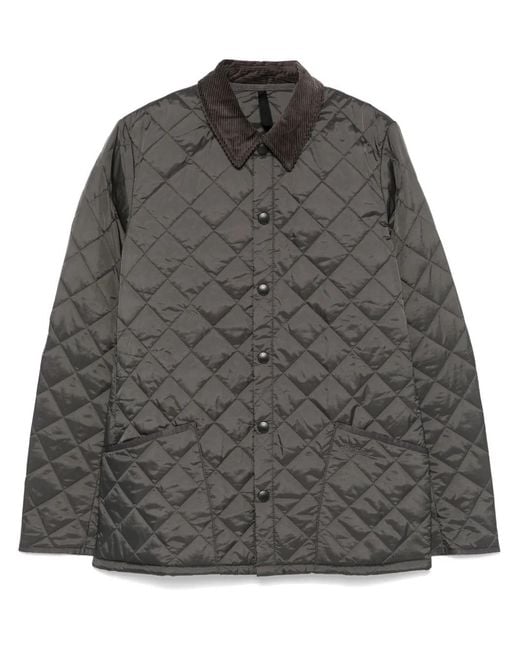 Barbour Gray Heritage Liddesdale Jacket for men