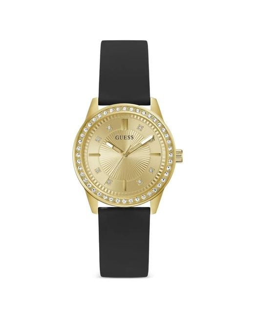 Guess White Round-Case 36Mm Watch