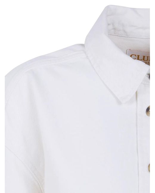 Lois White Lily Buttoned Shirt
