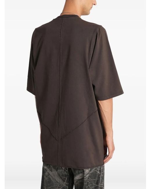 Rick Owens T-Shirt mit Ziernähten in Gray für Herren