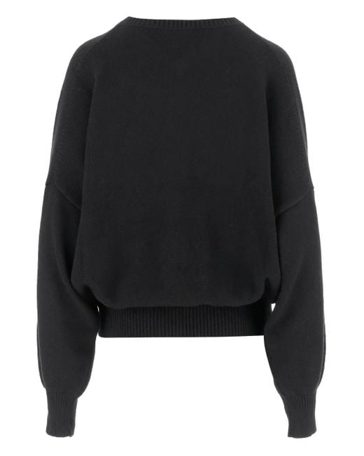 Khaite Black Wolfe Sweater