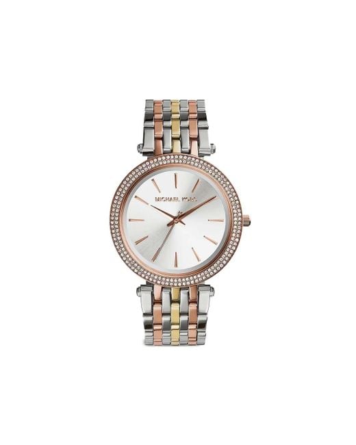 Michael Kors White Two-Tone 21Mm
